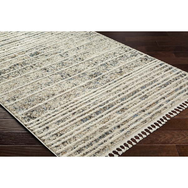 Rudy RDY-2301 Area Rug , With Fringe